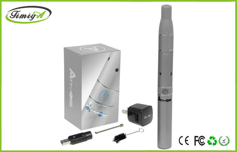 e cigarette 650mah Atmos Vaporizer Kit With Lithium Ion Battery , dry herb vaporizer pen