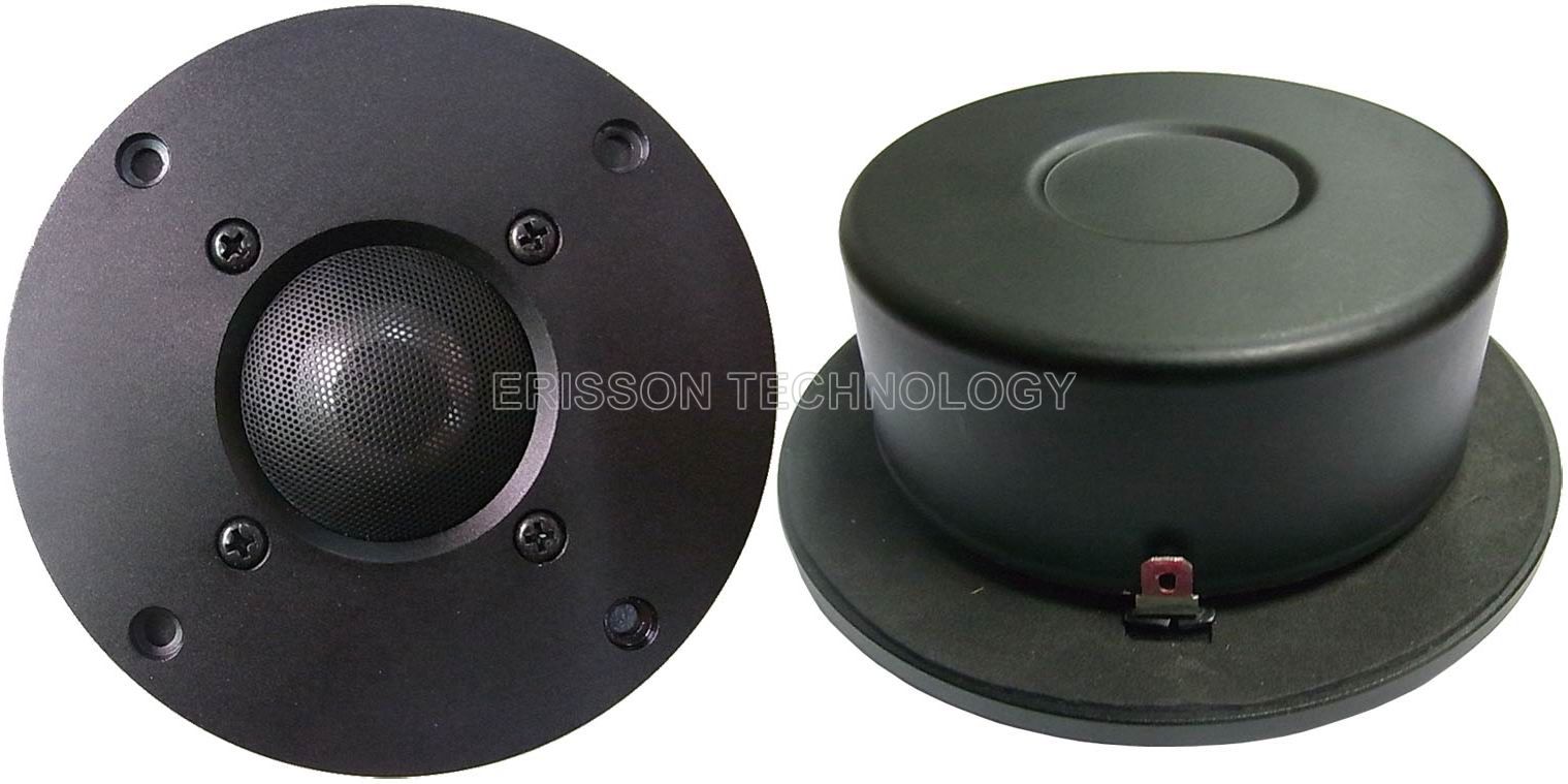 104mm 6 ohm aluminum face plate home theatre speaker systems tweeter loudspeaker