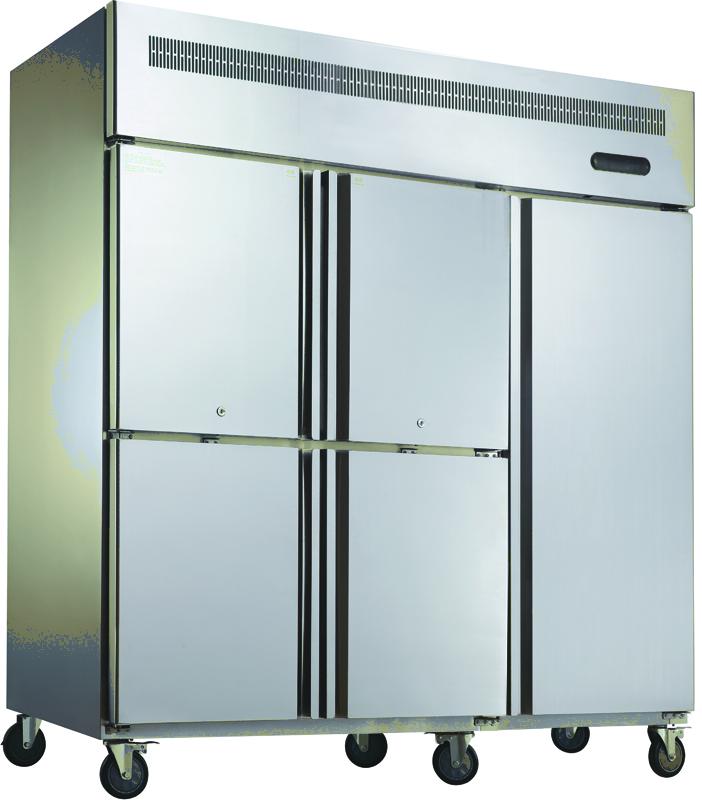 Custom 500L - 1600L Commercial Upright Freezer Energy Efficiency