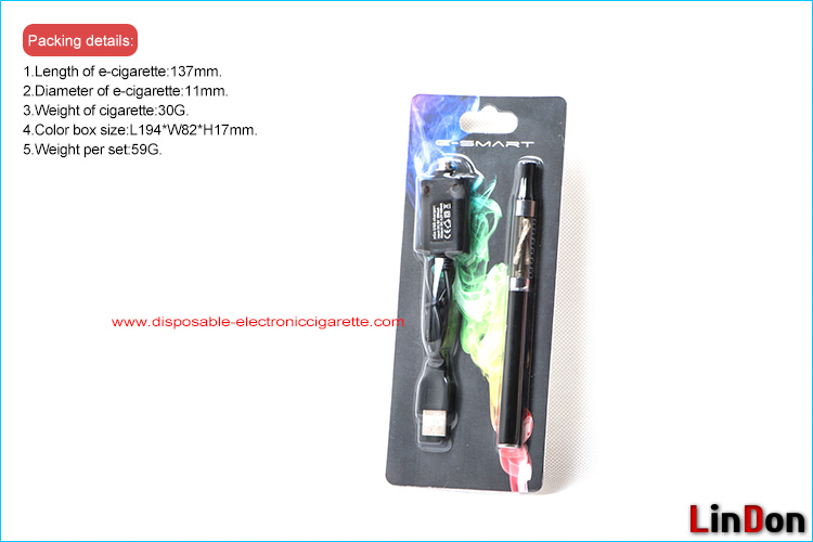 310mAh E Smart EGO-T Electronic Cigarette , 1.3ml Mini CE4 Clearomizer