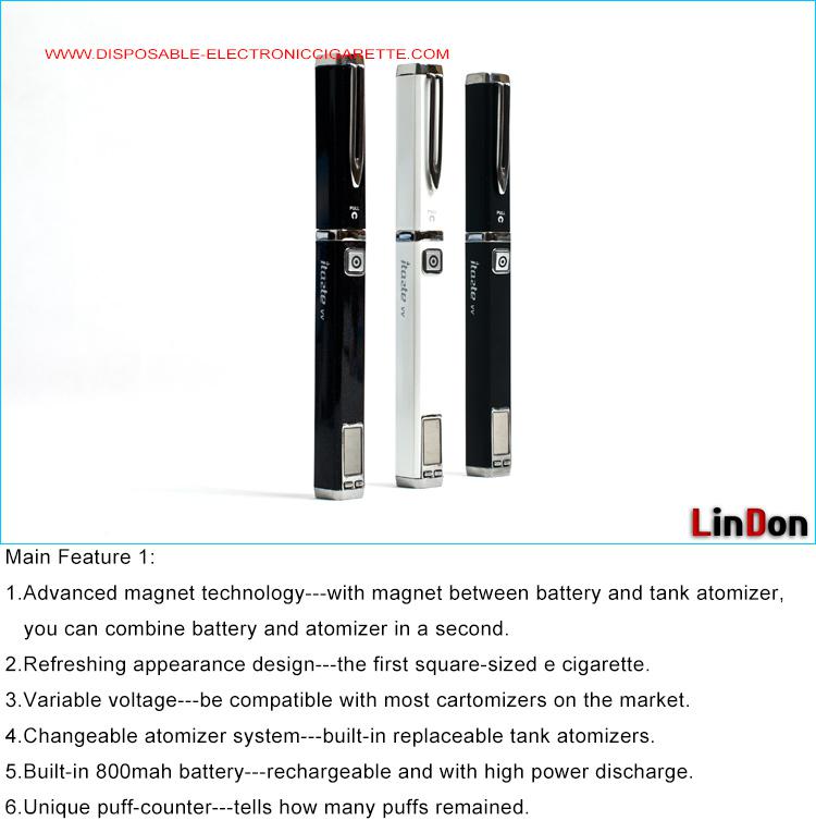 900mAh Huge Vapor Variable Voltage E Cigarette , OLED Display Screen GS-SUB