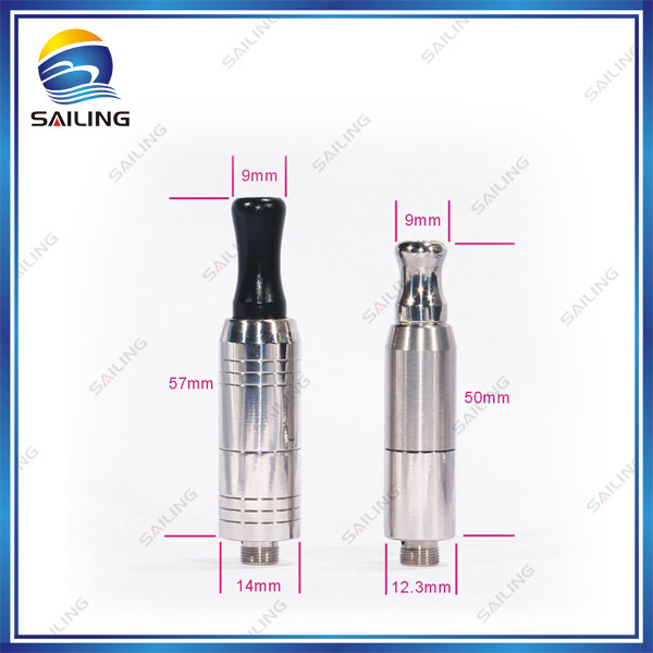 2.8ohm Mini E cig Rebuildable Atomizer , A7 Stainless Steel Tube Vaporizer