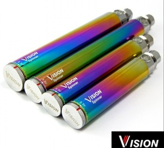 Automatic Rainbow Ego Variable Voltage Battery in Blue / Red / Black