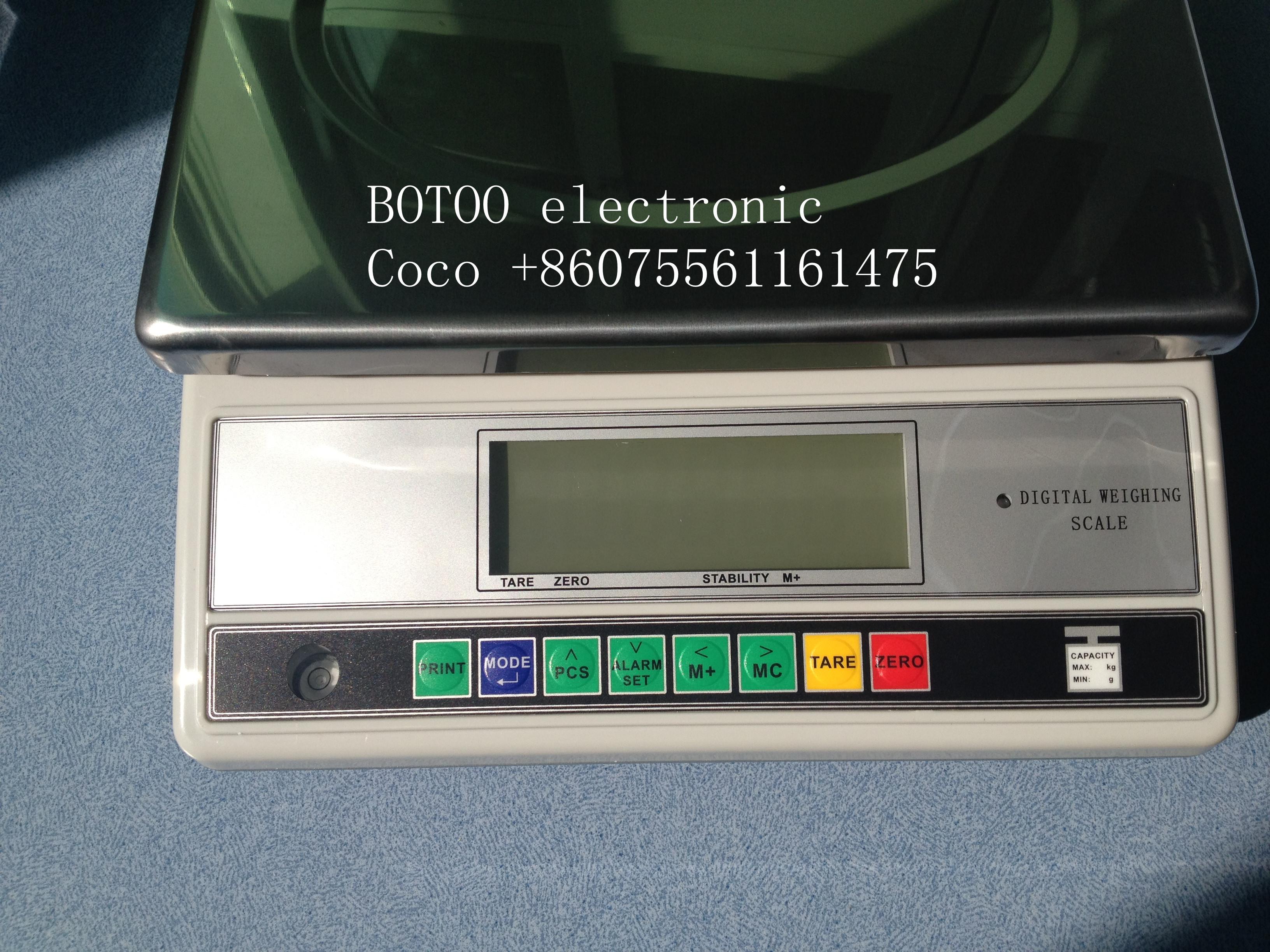 table top Precision Electronic Weighing Balance For store , RS-232C Interface