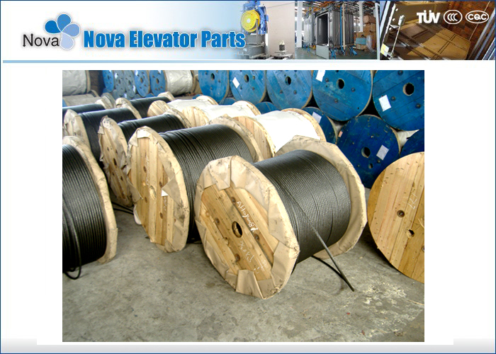 Customized Elevator Parts Steel Lift Wire Rope with 6mm to 22mm Dia