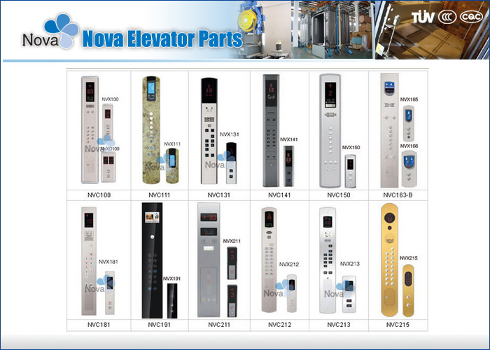 elevator car operation panel