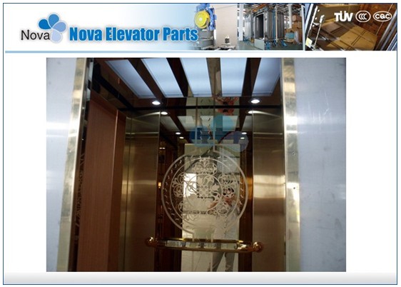 Luxury 4 Persons Home Lift Elevators , Automotive Indoor Villa Lift