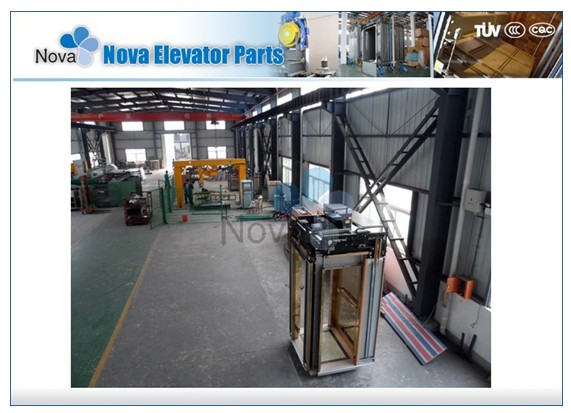 Luxury 4 Persons Home Lift Elevators , Automotive Indoor Villa Lift