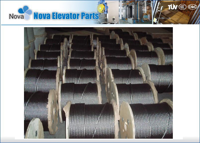Customized Elevator Parts Steel Lift Wire Rope with 6mm to 22mm Dia