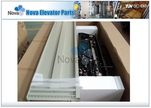 Glass Steel Elevator Door Plate / Lift Door Plate in Mirror Golden