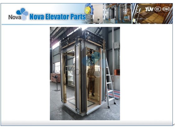 Luxury 4 Persons Home Lift Elevators , Automotive Indoor Villa Lift