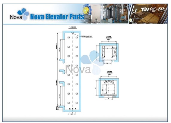 Luxury 4 Persons Home Lift Elevators , Automotive Indoor Villa Lift