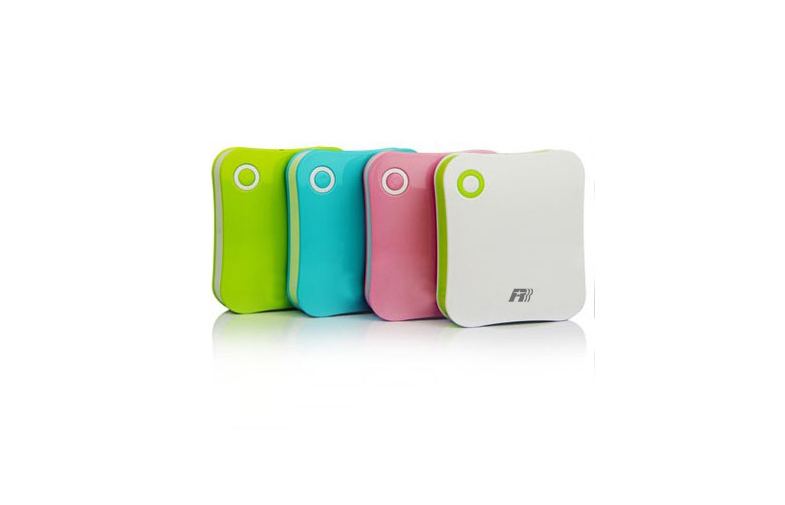 Color 2.1A Micro USB Rechargeable Battery Pack With High Capacity