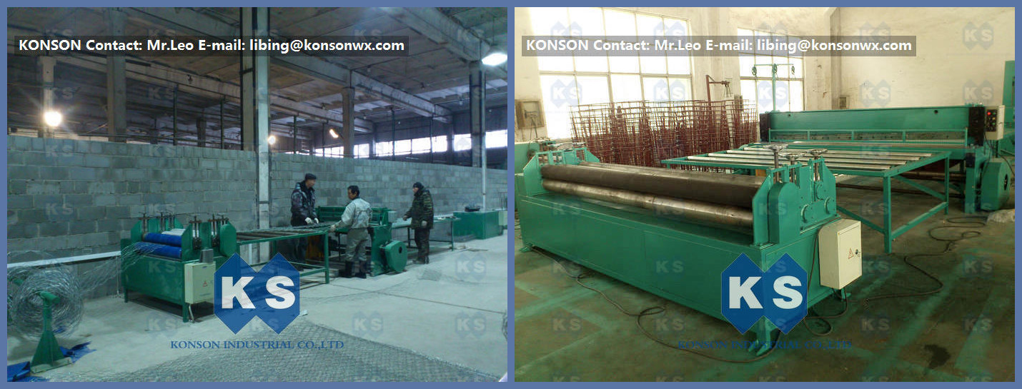 Hexagonal Gabion Production Line Automatic Mesh Machine With PLC , High Efficiency