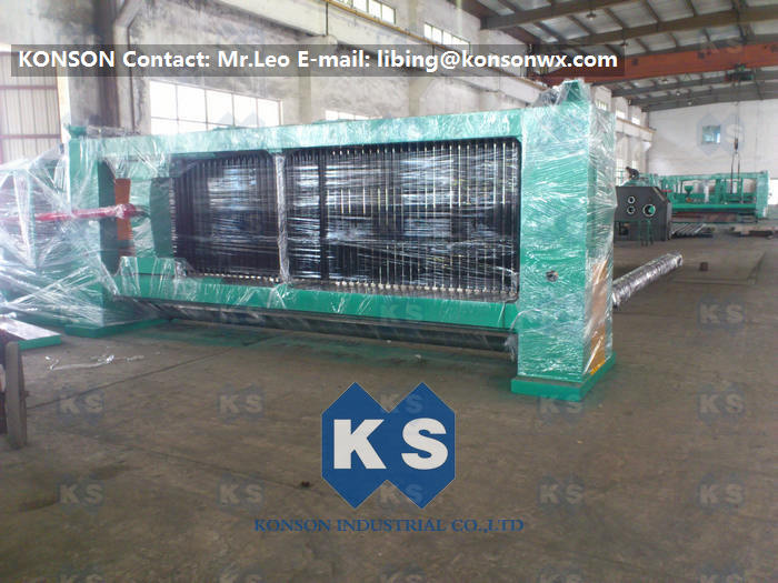 Hexagonal Gabion Production Line Automatic Mesh Machine With PLC , High Efficiency