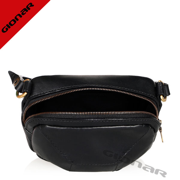 Smooth Crossbody Leather Bags / Handmade Leather Messenger Bags For Women