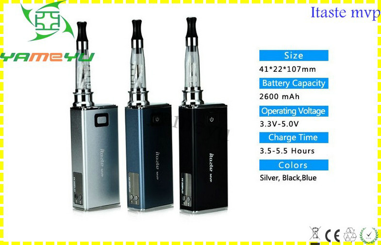 Variable Voltage CE4 Smoking E-Cigarette , ITaste MVP 650mah Battery