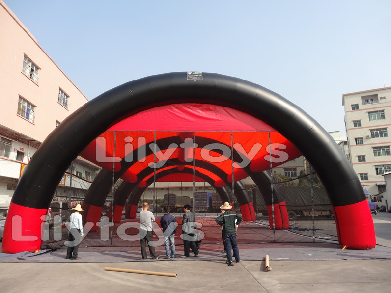 Blowing Up Custom Big Large Inflatable Tent Air Seal For Party Centers Entertainment