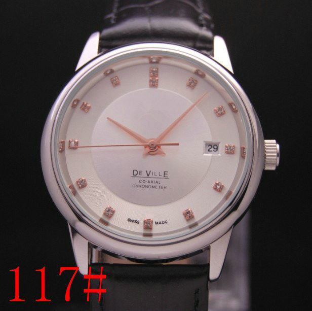 13mm White Dial Branded Wrist Watch Alloy Case With Quartz Movement