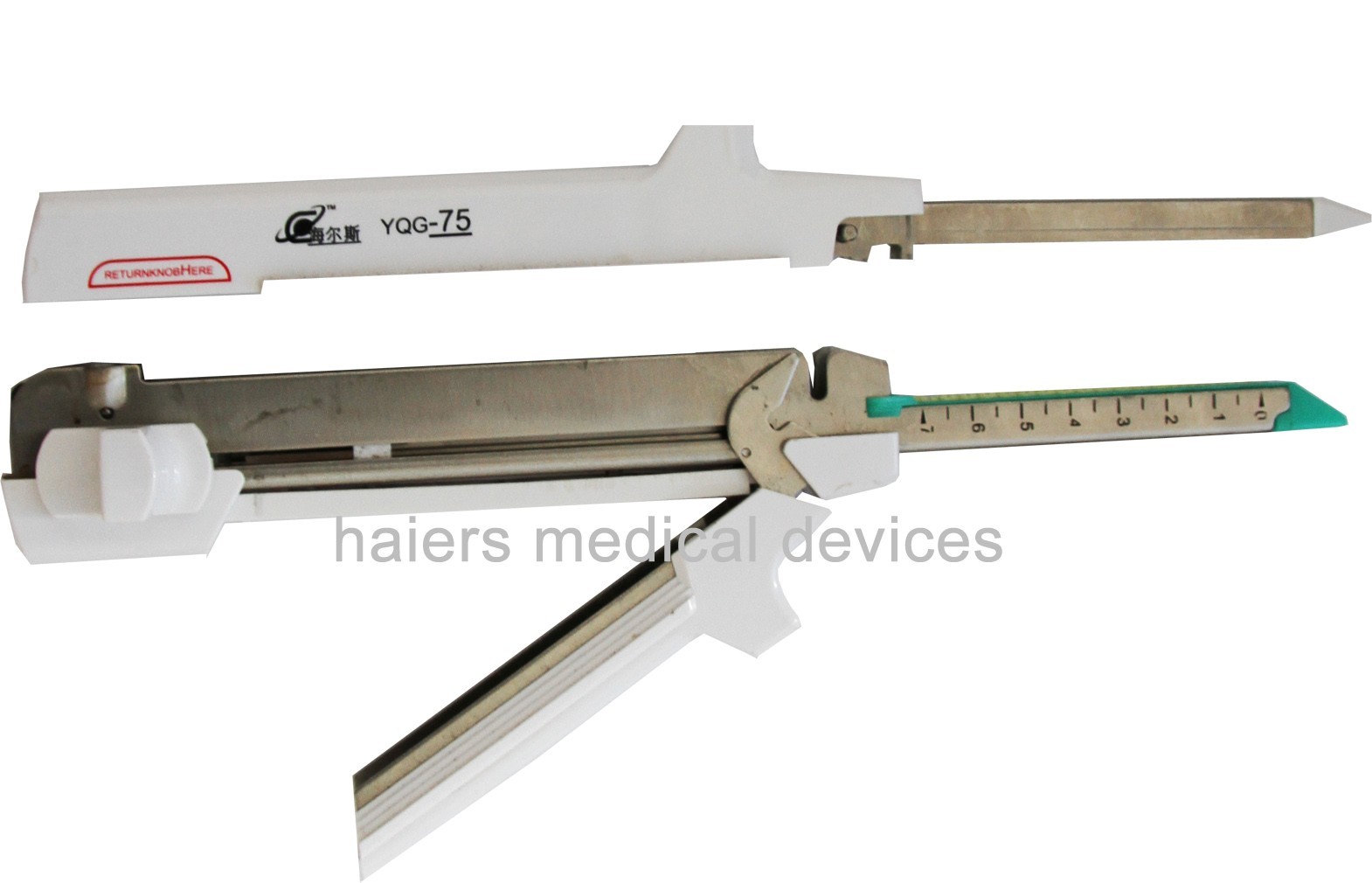 Suture 1.5mm , 2.0mm contour surgical stapler For Pulmonary Wedge Resection
