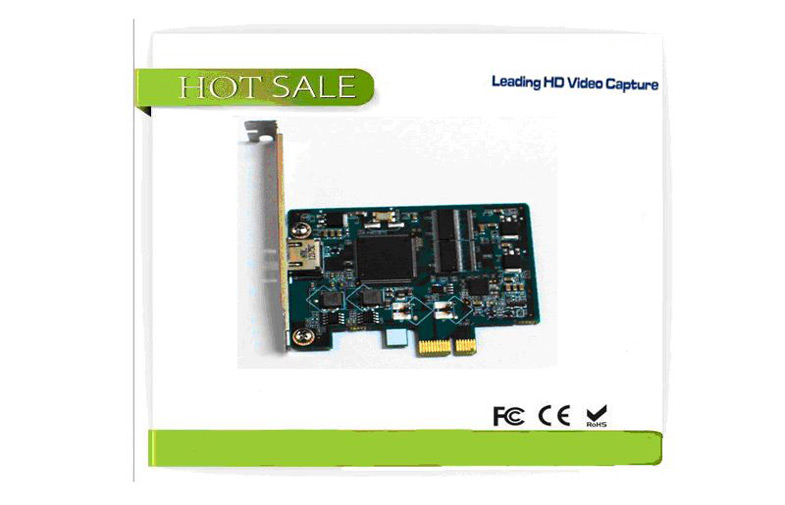 25fps - 30 fps PCIe HDMI 1 channel Video Capture Card for computer