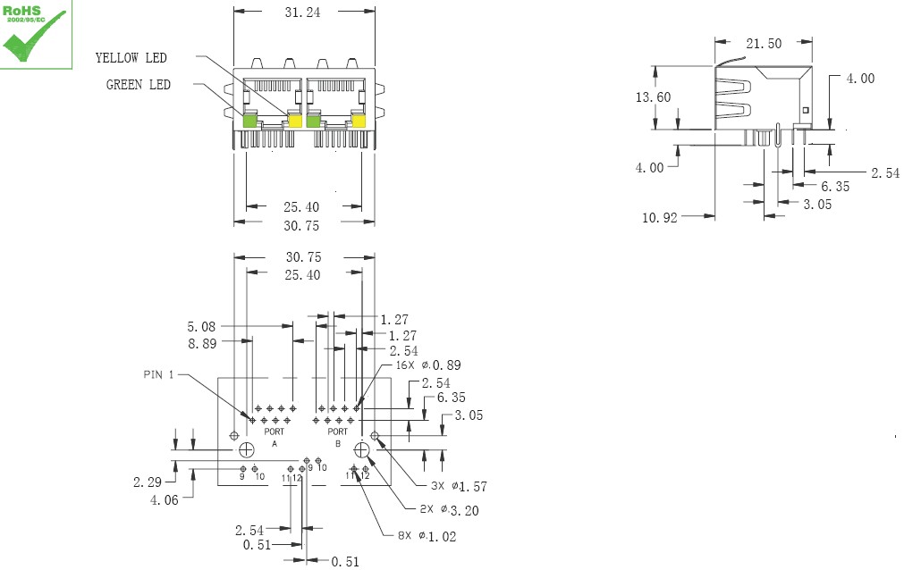 Cat5 Network Ethernet Cable Coupler Connector RJ45 90 Degree