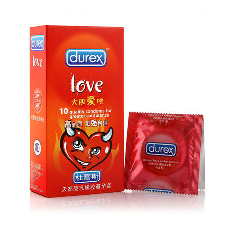 Prolong Love Banana Durex Latex Condoms Custom / Transparent Natural Latex Condoms