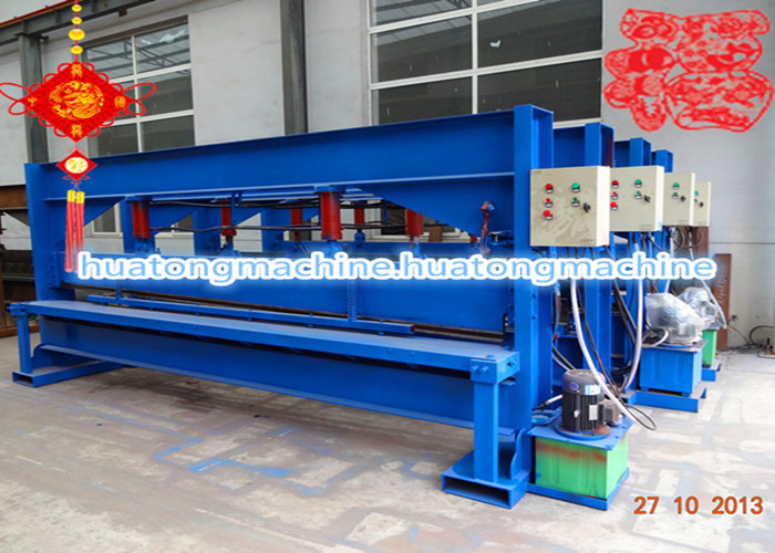 Steel Hydraulic Guillotine Shearing Machine / Iron Steel Cutting Machine