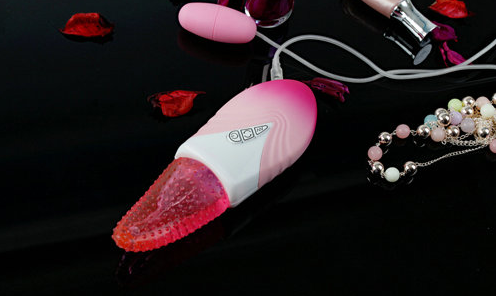 Waterproof Vibration Tongue Sex Toy Vibrators With Six Speed