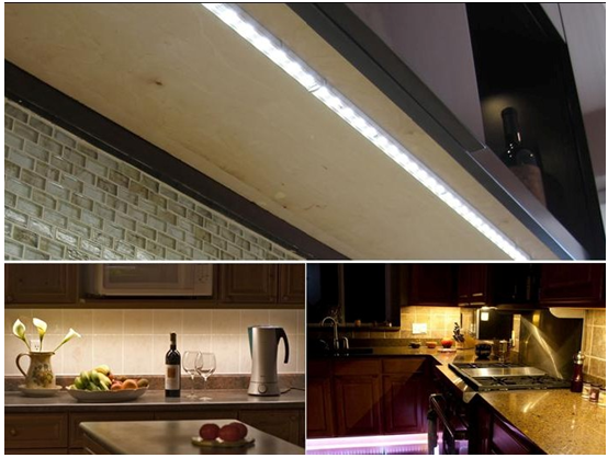 3000K to 3500K 5.75W Cabinet LED Light Bar Kit for Wardrobes / Desk , DC 12Volt LED Light Bar