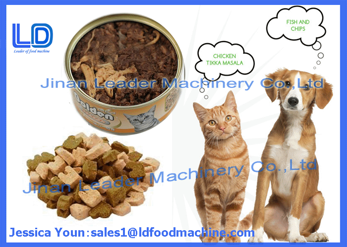 chewing gum Pet food processing line / cat dog Food making Machines