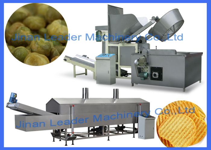 Professional Snacks Food Potato Chips Automatic Continuous Fryer