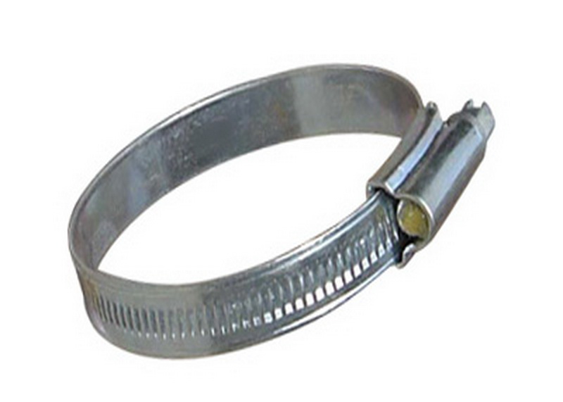 Sewage Treatment European Hose Clamps Stainless Steel With 9.7mm Band Width