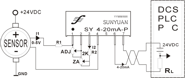 High Linearity 4-20ma Loop Signal Isolator For Instrument Signal Acquisition