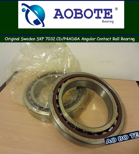 Agriculture High Precision Angular Contact Ball Bearing , SKF 7032 CD/P4ADGA