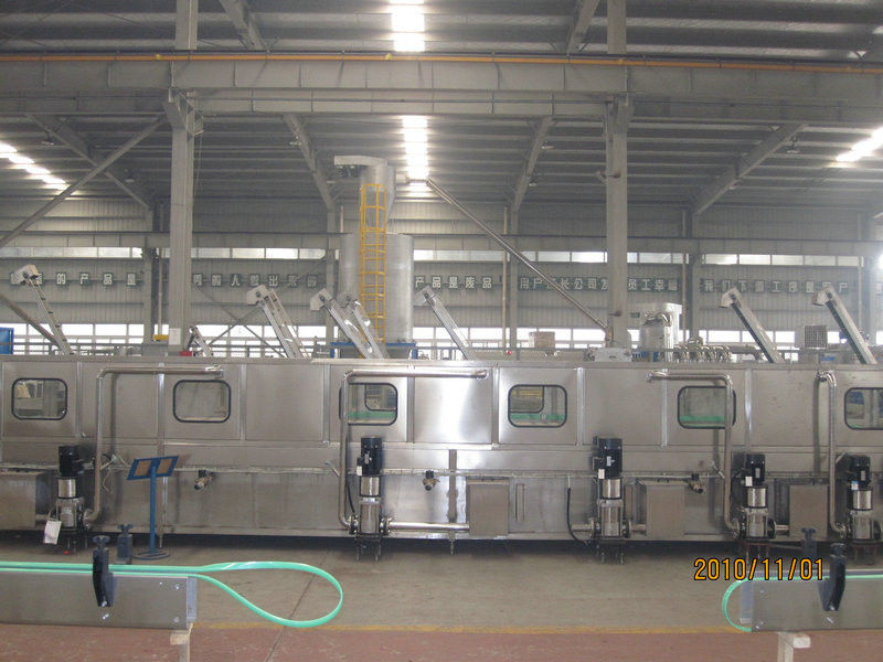 Ice Tea / Juice Bottle Cooling Tunnel With 18000 Bottles Per Hour