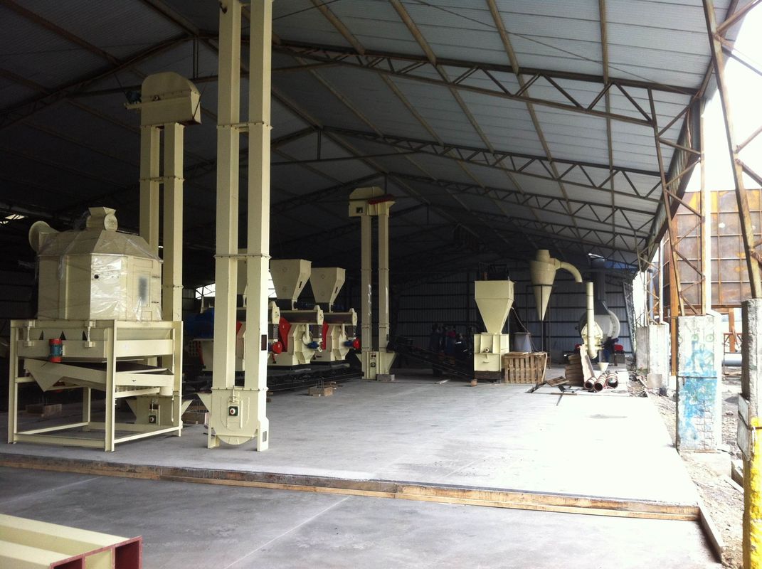 Mill-Cooler Wood Pellet Line ,Biomass Pellet Mill , Sawdust Pellet Line