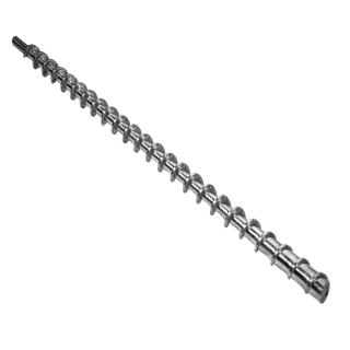Solong tornilyo extruder screw at bariles
