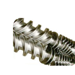 Bimetallic screw at bariles