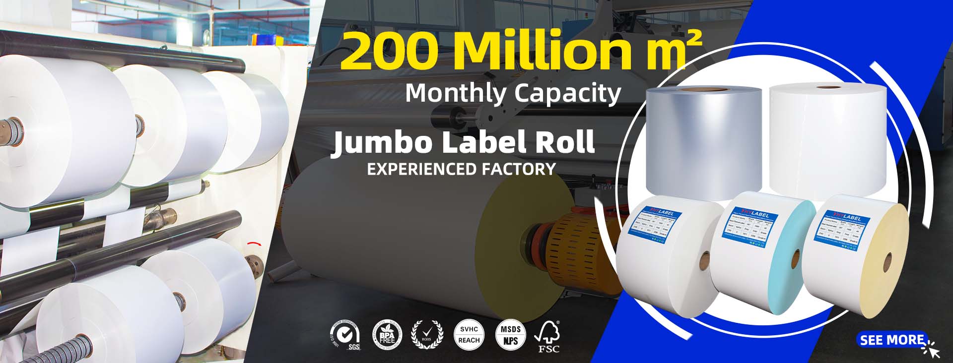 Jumbo Label Roll