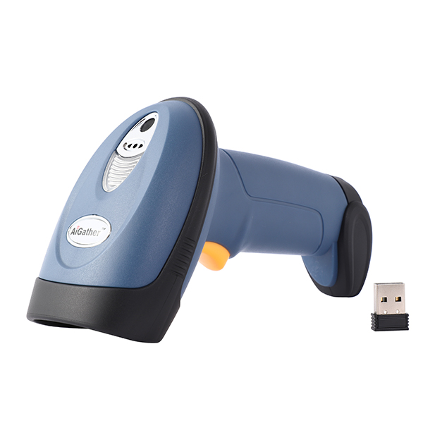 Scanner de codes-barres industriel portable sans fil 2D