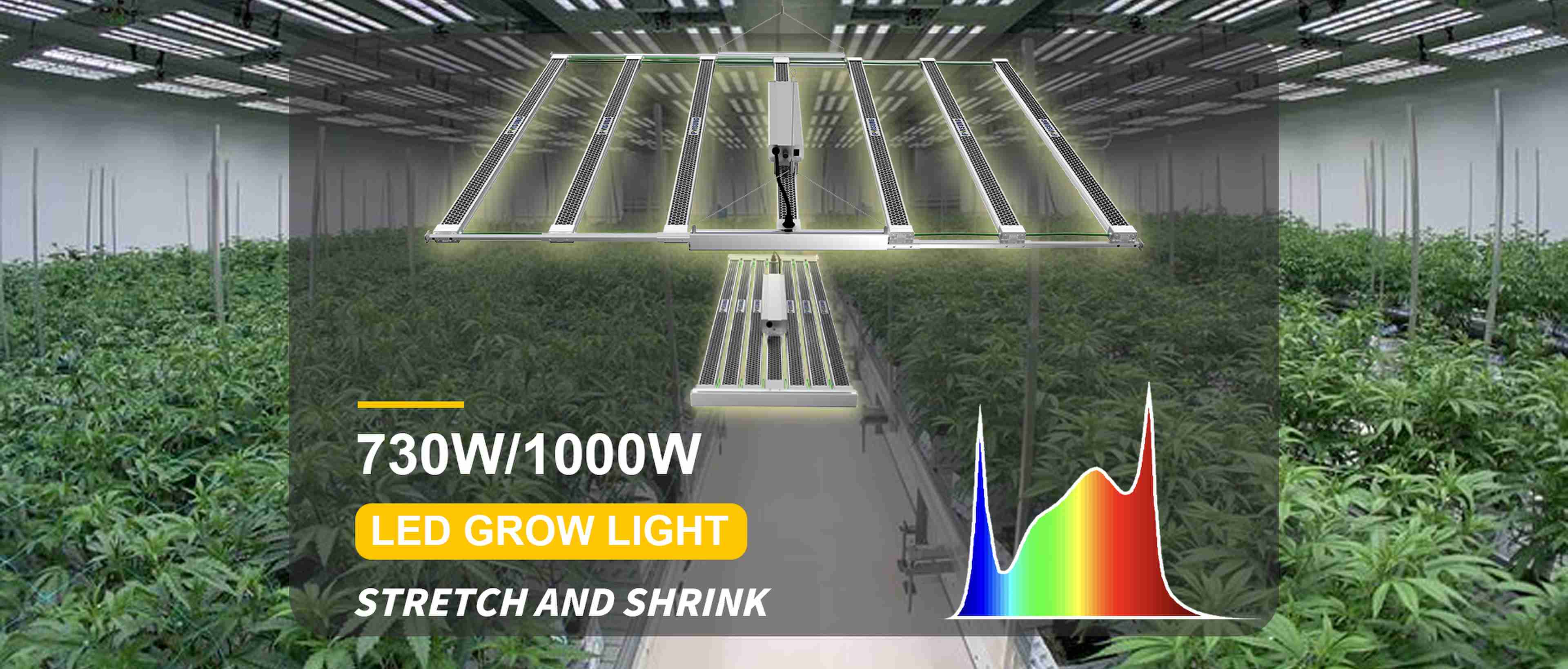 730W/1000W Led Grow Light