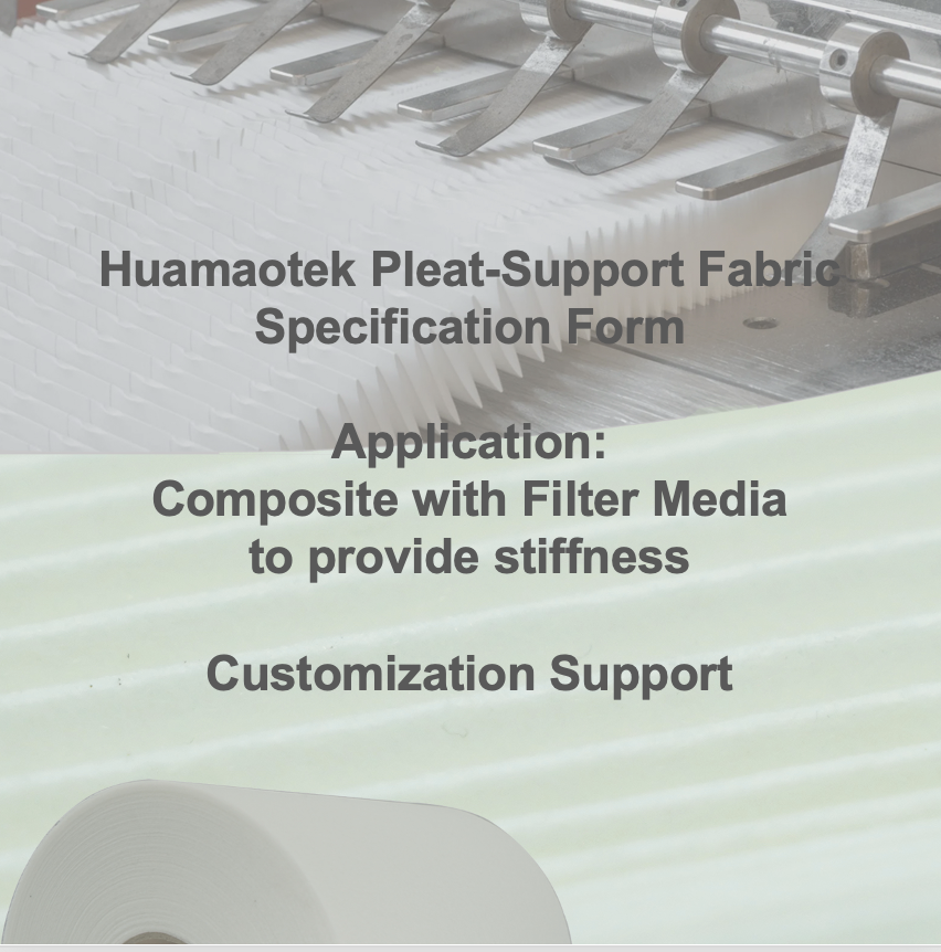 Huamaotek Pleat-Support Solution