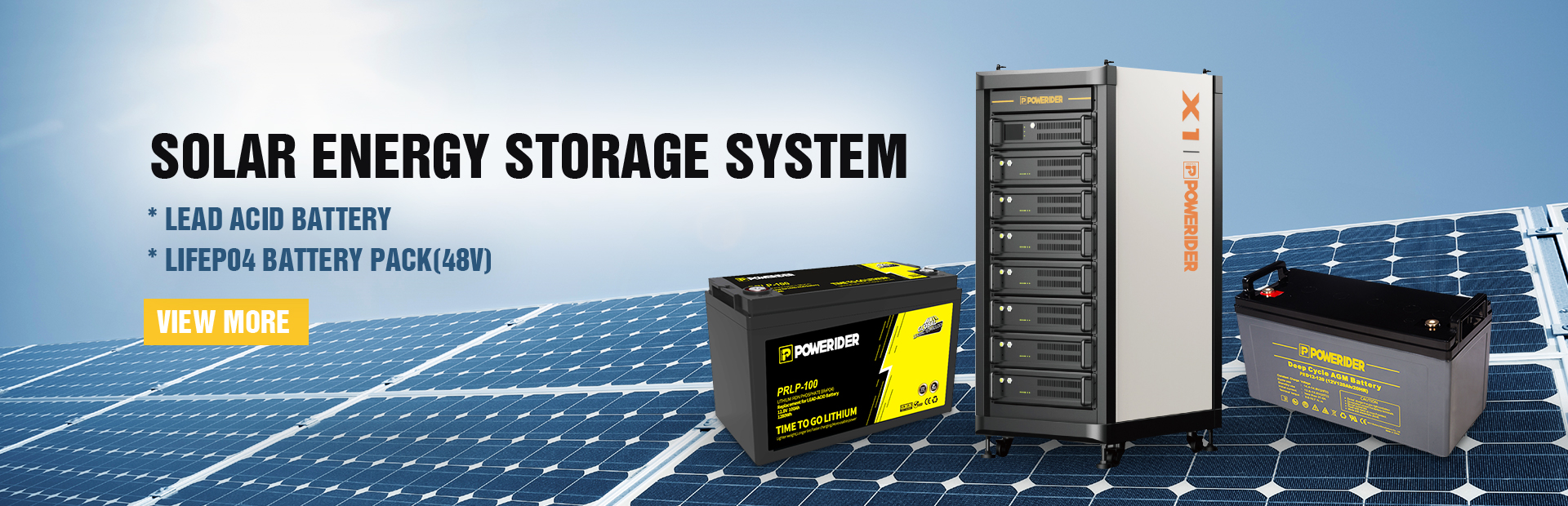 Solar energy storage battery