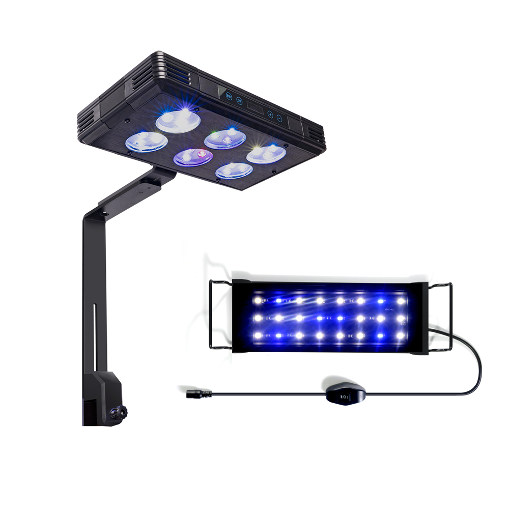 Luz LED de acuario de clip