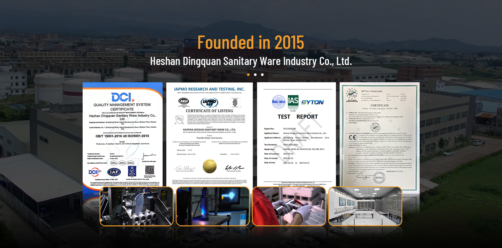 Heshan Dingquan Sanitary Ware Industry Co., Ltd