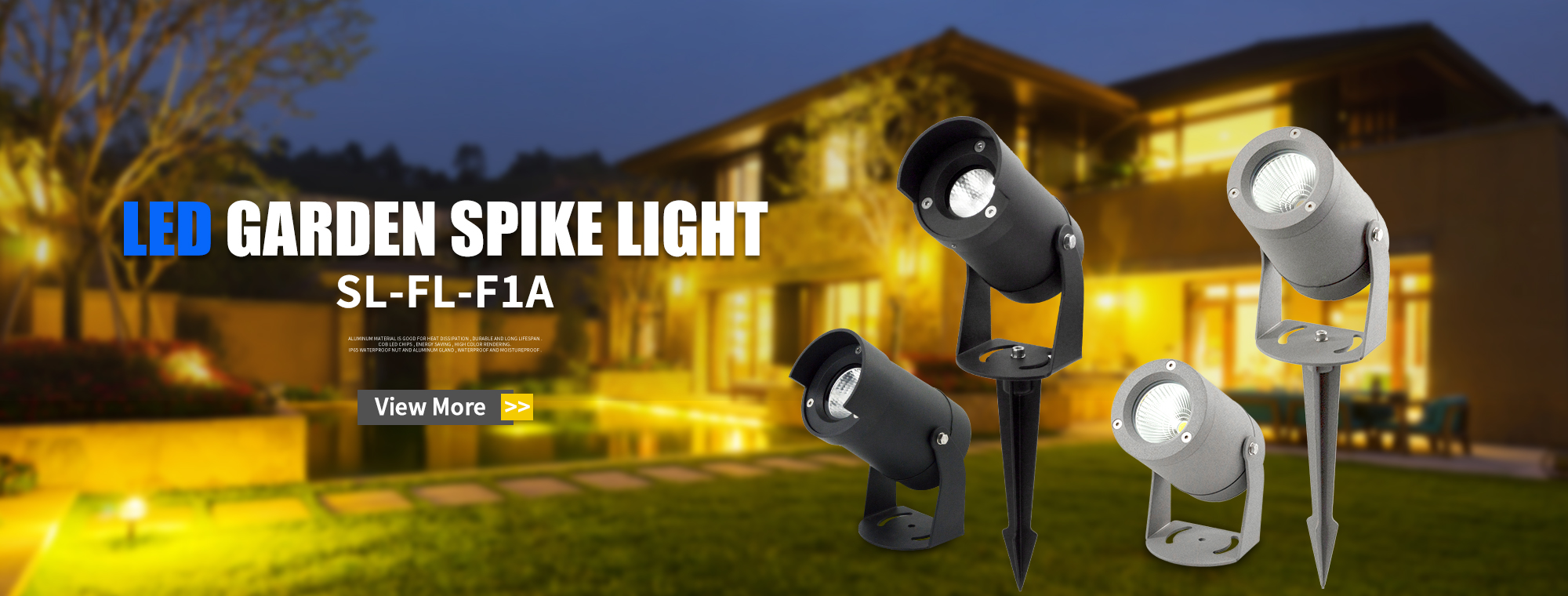 LED Garden Spike Light