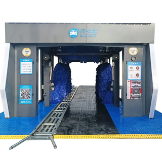 11 Brushes Tunnel Car Wash Machine