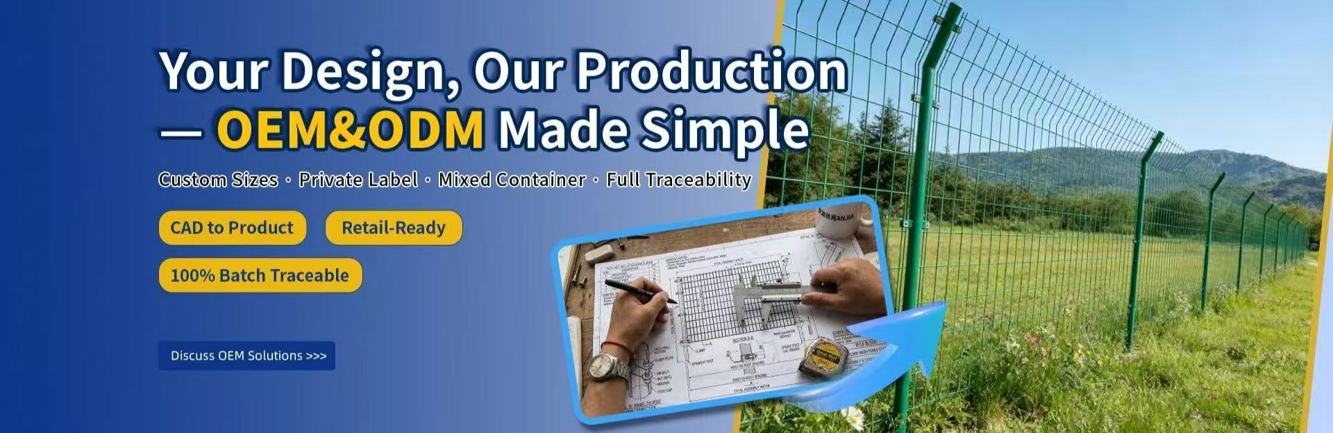Custom OEM ODM wire mesh design and manufacturing service with CAD technical support by Anjia Group