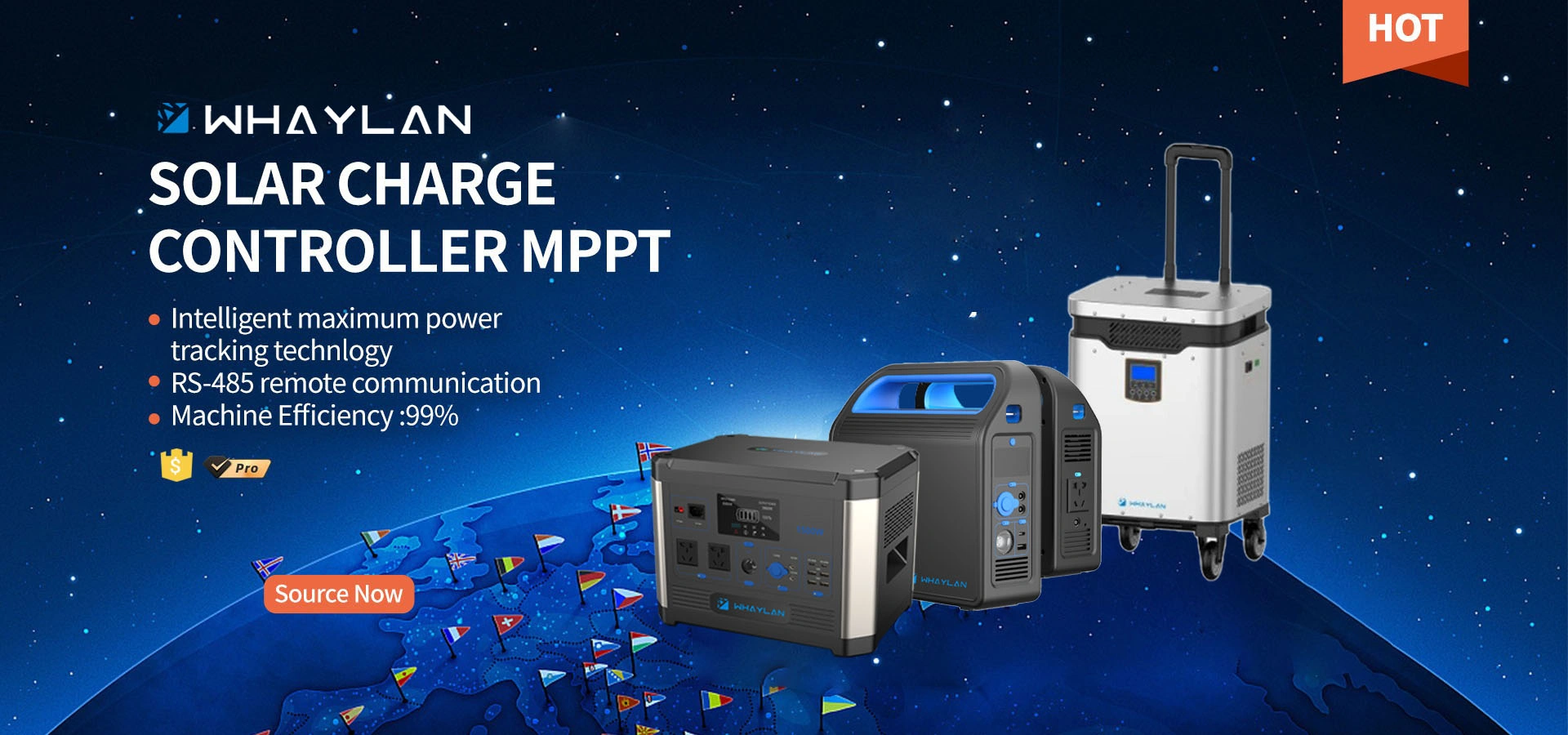 Factory and solar panels